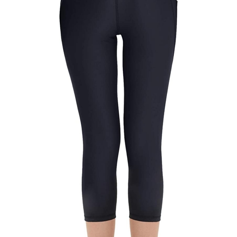 Zeronic yoga pants Capri leggings with pockets NWT size xxl